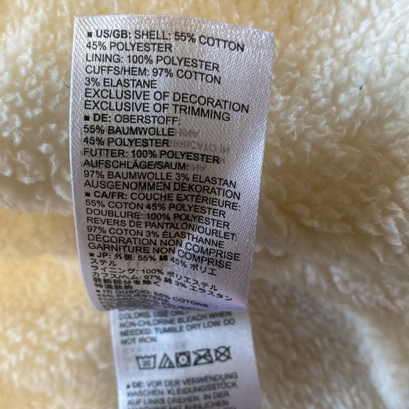 Like new! Simple Joys by Carter's Babies' Hooded Sweater Jacket Sz 3-6M - Picture 8 of 9